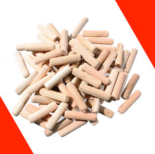 8MM Wooden Dowels Hardwood