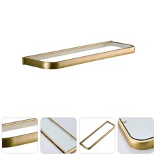 1 Pc Bathroom Glass Storage