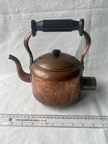 Vintage copper electric kettle - vintage,