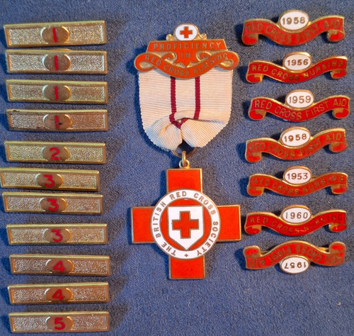 British red cross proficiency - red,
