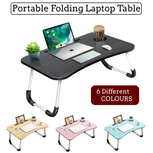 Folding laptop table - laptop, bed