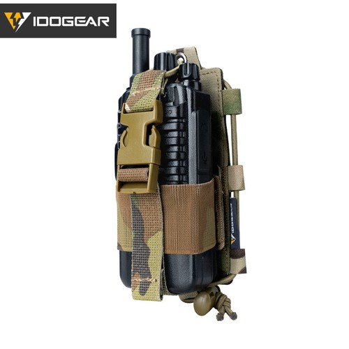 Idogear tactical radio pouch - tactical,