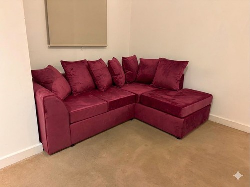 Seater cranberry plush - seater,