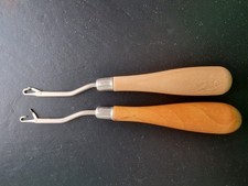 2 x Latch Hook Quality Wooden