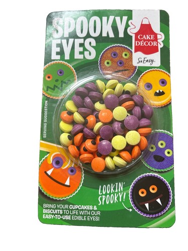 25g spooky eyes - , edible