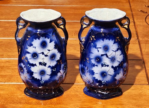 Antique edwardian cobalt blue - cobalt,