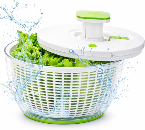 Quickpush salad spinner large - salad,