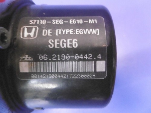 Honda accord abs pump - honda,