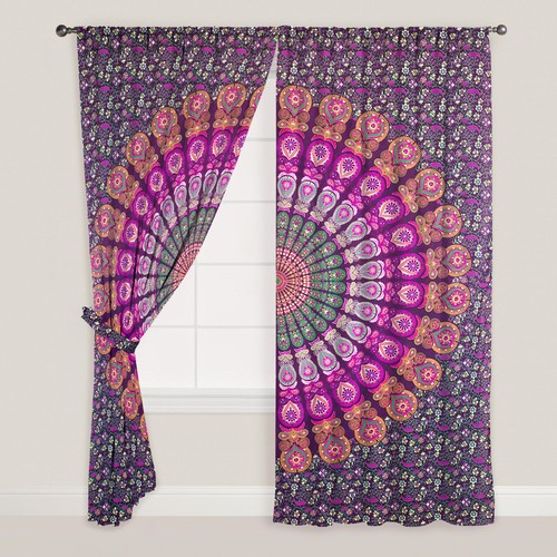 Indian tie die - mandala, boho