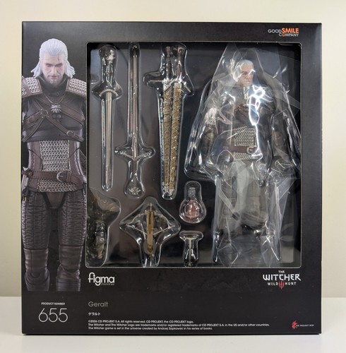 Figma 655 geralt the witcher - the,
