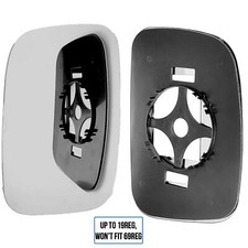 VW Caddy Left Passenger wing mirror glass 2004-2019 up to 19reg door side