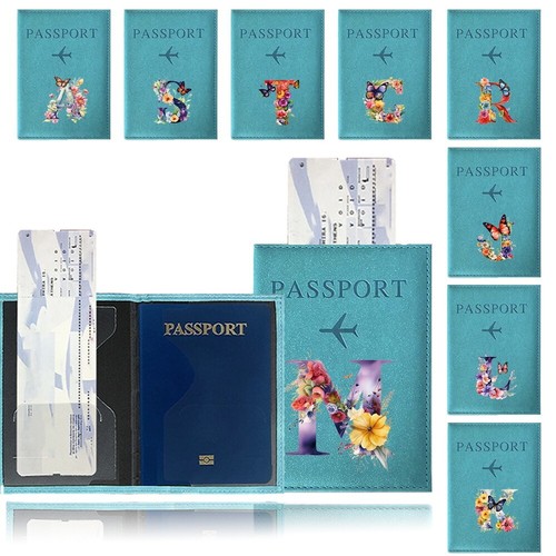 Leather passport cover - leather,
