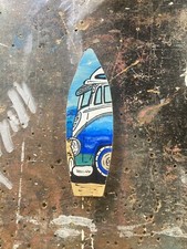 Camper Van Wooden Mini Surfboard