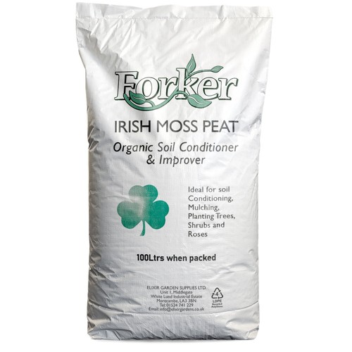 Irish moss peat - irish, 100%