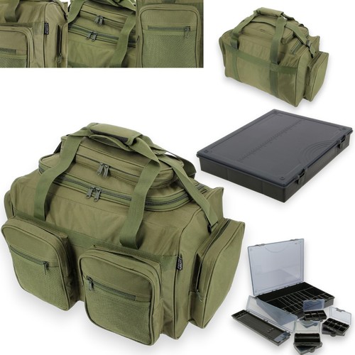 Carp fishing multi pocket bag - carp,
