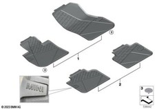 MINI Genuine Front Floor Mats