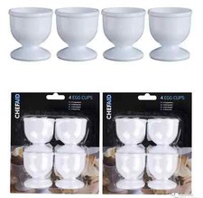 8pk Egg Cup Set Breakfast Boiled Eggs Novelty egg holder Kitchen Home Food