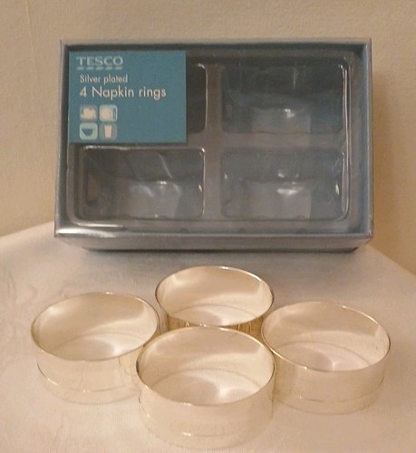 Tesco silver plated oval - tesco,