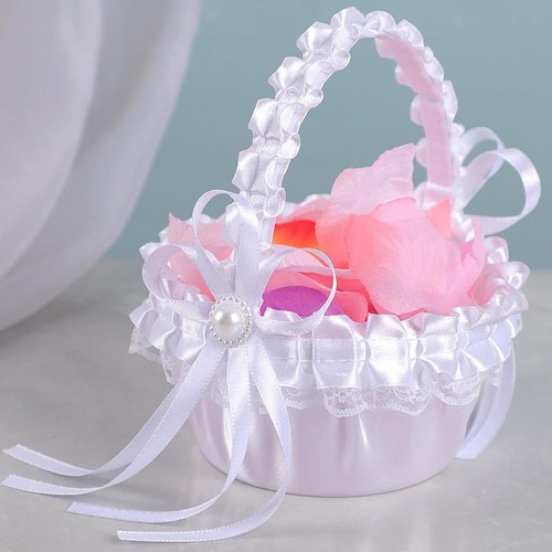 Wedding flower girl basket - wedding,