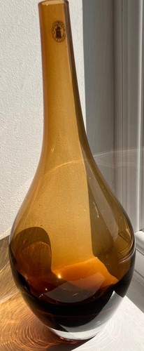 Ikea salong amber glass - ikea, vase