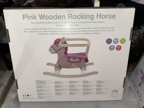Wooden rocking horse new - wooden,