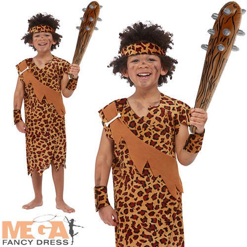 Cave boy kids fancy dress - boy,
