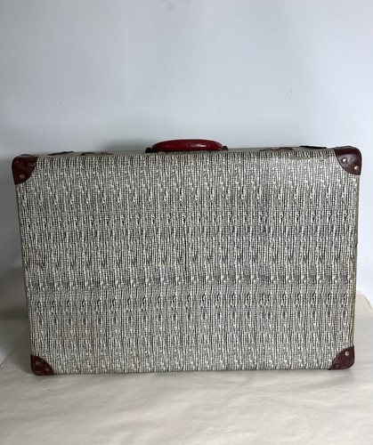 Vintage suitcase 1950s grey - 1950s,