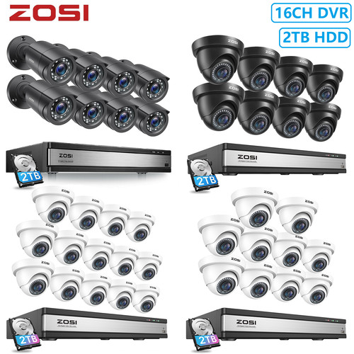 Zosi 16ch 1080p cctv security - zosi,