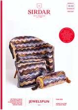 SIRDAR JEWELSPUN ARAN KNITTING