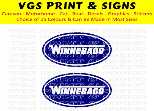 Winnebago oval caravan - winnebago,