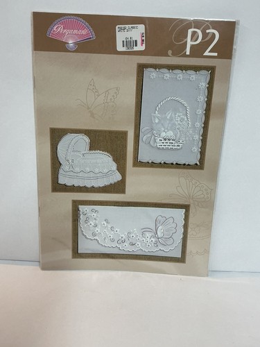 Pergamano patterns card - , making