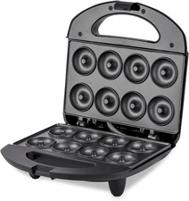 Effortless 750W Donut Maker Machine – Bake 8 Golden Doughnuts in Minutes