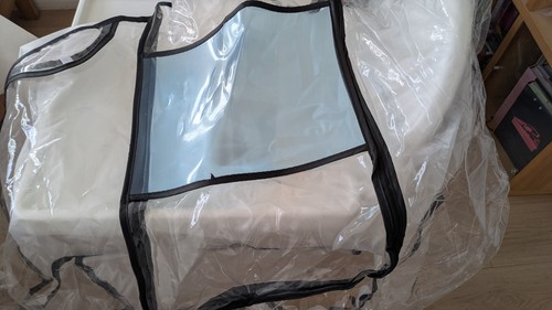 Rain cover for - , 2