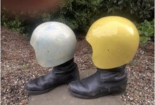 TWO KANGOL SPACEMASTER HELMET