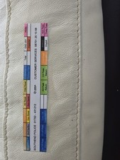 Collectable Front of Ticket