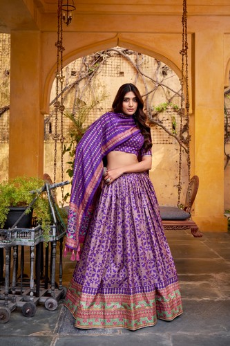 Women pichwai print lehenga - women,