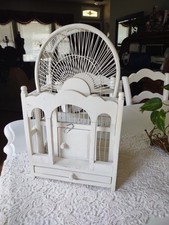 Rustic White Decorative Bird