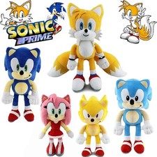 30CM High-Quality Sonic Plush Toy - Sonic, Knuckles, Tails | Soft Stuffed Doll