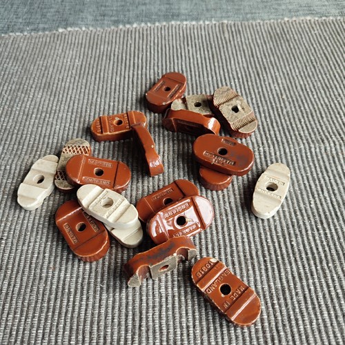 Vintage porcelain ceramic wire