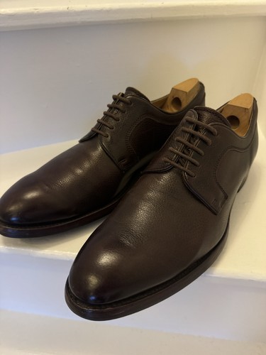 Barker brown derby shoes - brown,