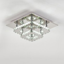 Dimmable 2-Tier Crystal