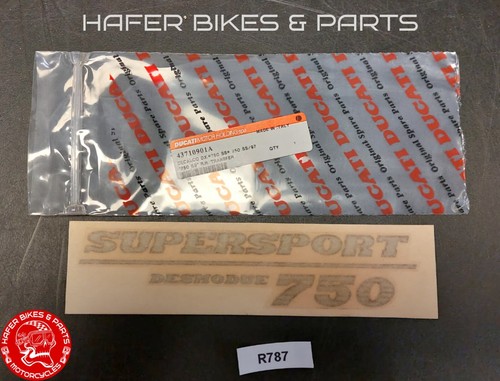 Original ducati 750 sticker - original,