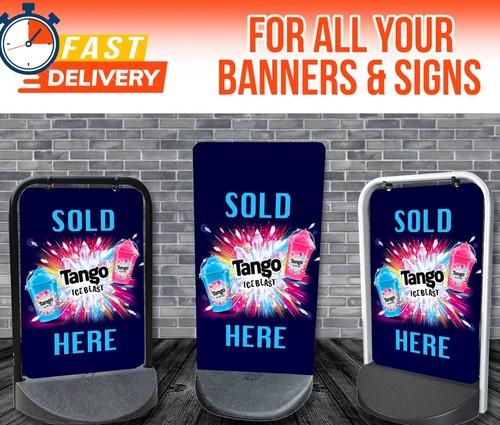 Tango ice blast pavement sign - pavement,