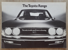 Toyota Range Brochure 1974 -