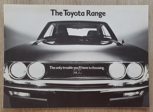 Toyota range brochure 1974 - toyota,