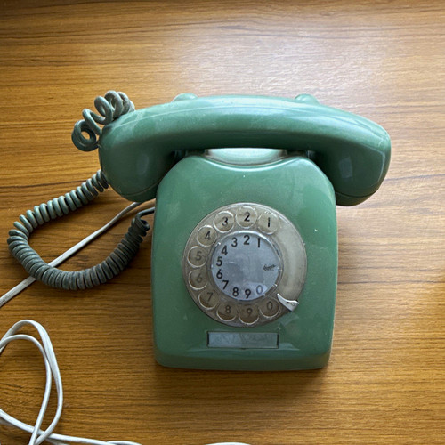 Ericsson green rotary - ericsson, dial