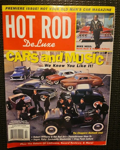 Hot rod deluxe magazine - hot,