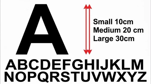Letter vinyl decal - vinyl,