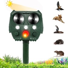 Ultrasonic Solar Cat Dog