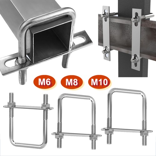 M10 bolt plates - m10, u